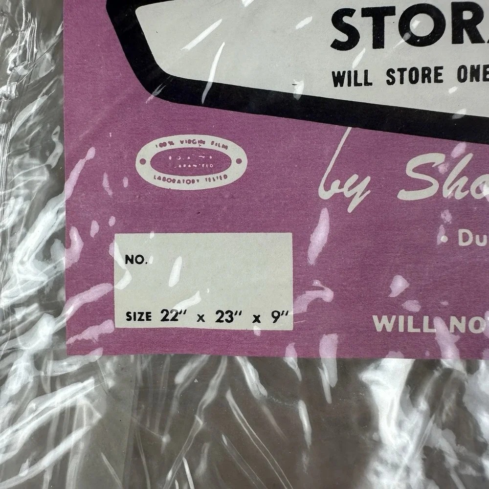 Washday Saver Zippered‎ Plastic Storage Bag Comforter Blanket Storage Showeray